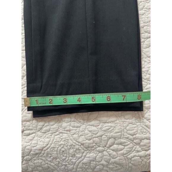 Tory Birch Black Wool Wide leg Dress pants, size 12 - Picture 7 of 12